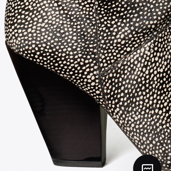 TORY BURCH LILA CALF HAIR KNEE BOOTS SIZE 7, 7.5, 8, 8.5 - Picture 11 of 11